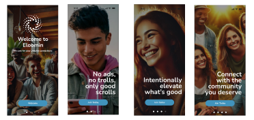 Welcome story screens