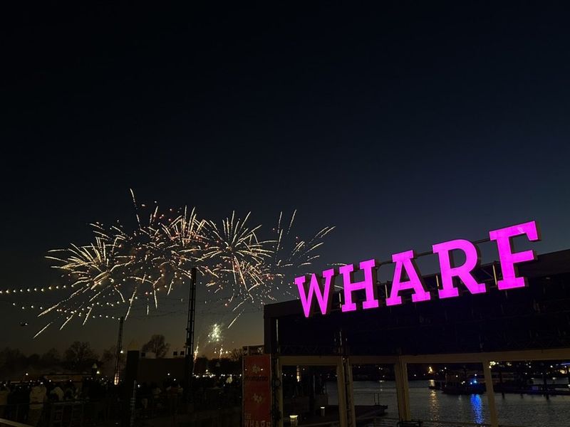 Fireworks at the Wharf