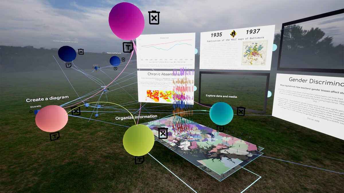 SEEe virtual reality environment